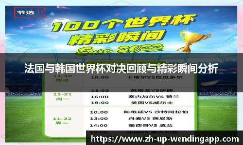 法国与韩国世界杯对决回顾与精彩瞬间分析